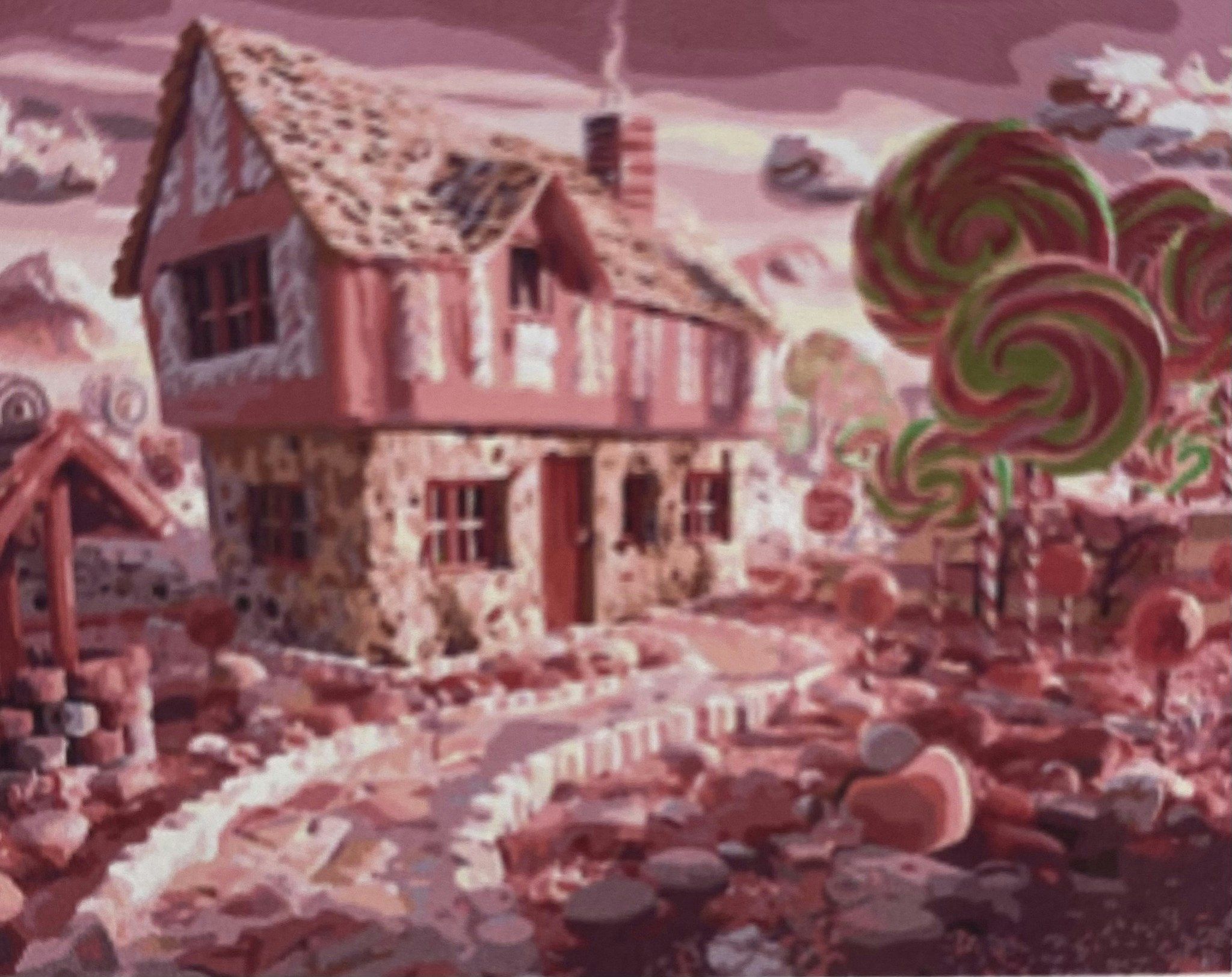Candyland  25x34cm