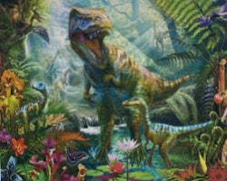 Dino 🦖 T-rex Raptor 25x34cm