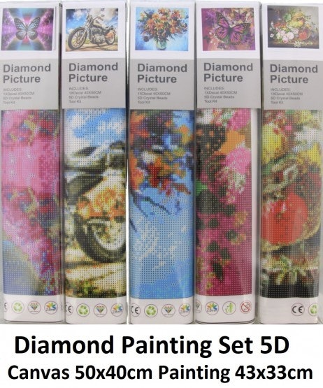 MIX 40x50 cm (33x44cm) 5pack