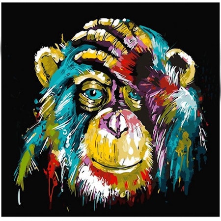 Schimpansen 40x50cm #