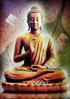 Buddha brons 40x50cm