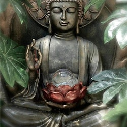 Buddha lotus 30x40cm