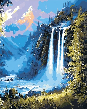 Vattenfall 40x50cm #