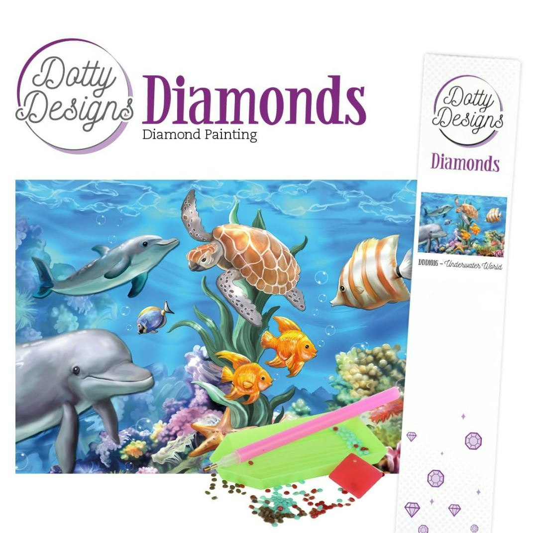 Dotty Designs® - Korallrev 29,7 x 42 cm