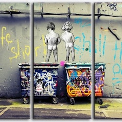 Barn graffiti 90x60cm Multiframe