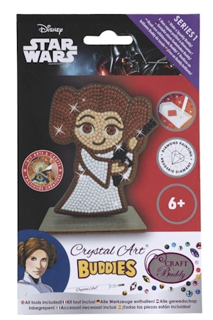 Crystal Art Buddie - Princessan Leia