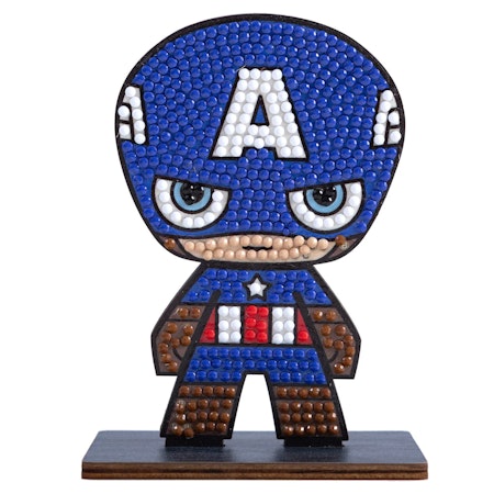 Crystal Art Buddie - Captain America