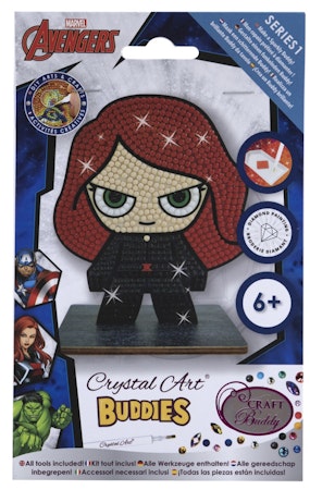 Crystal Art Buddie - Black Widow