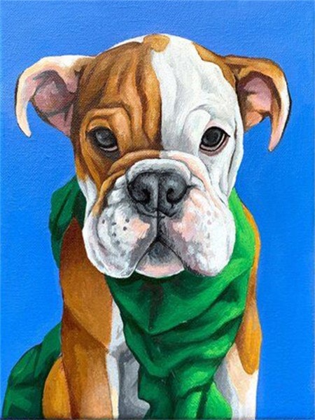 Hund 30x40cm