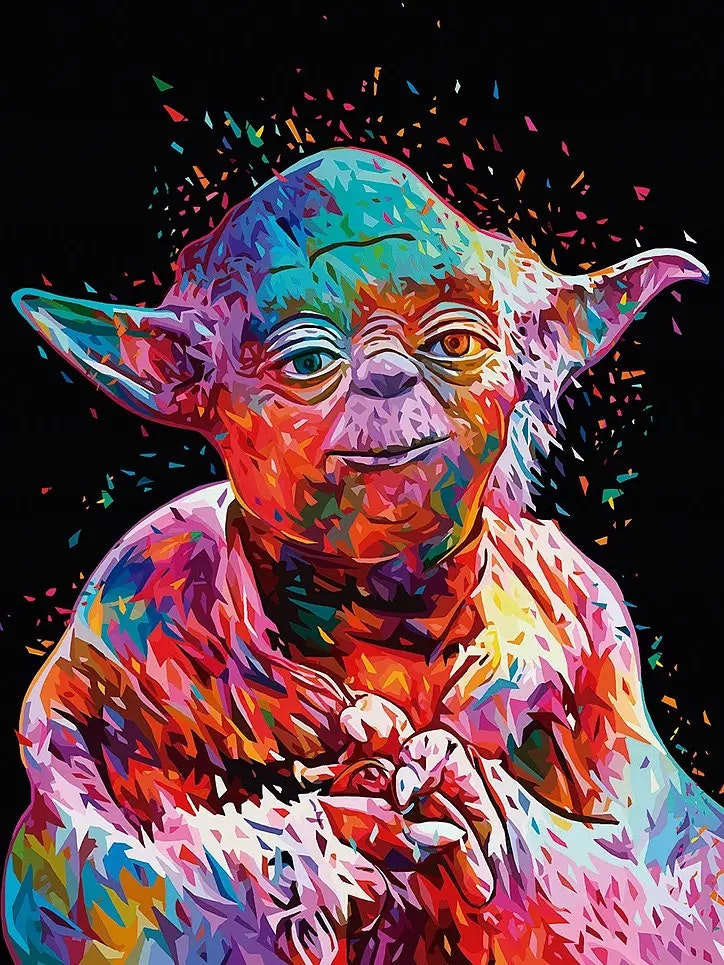 Yoda Star Wars 40x50
