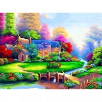 Hus 40x50