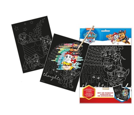 Scratch Painting Paw Patrol 2 ark