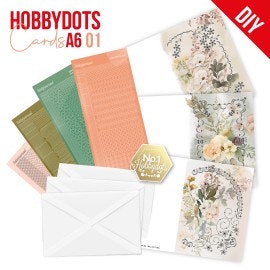Hobby Dots Bröllopsblommor Set 3 kort