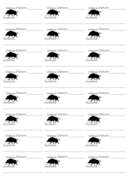 Frysetiketter 66x33,8mm 24st/1ark - Organisera köttförrådet!