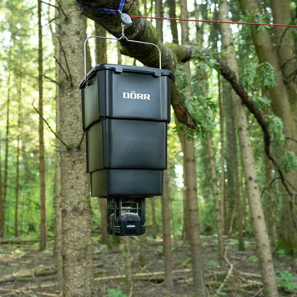 Foderspridare Compact med behållare (20kg/25L)