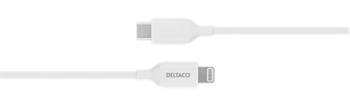 DELTACO Lightning till USB-C-kabel, 1m