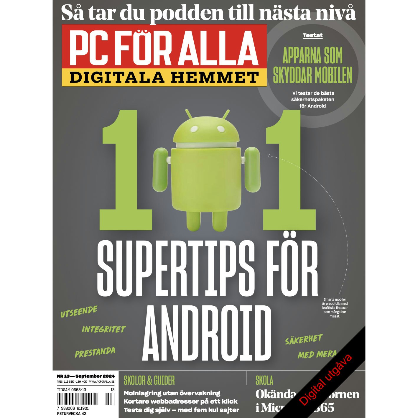 PC för Alla 13, 2024: Tema Android