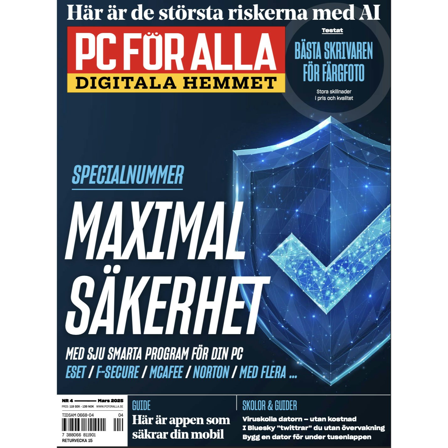 PC för Alla 4, 2025 – Tema: Säkerhet 2025