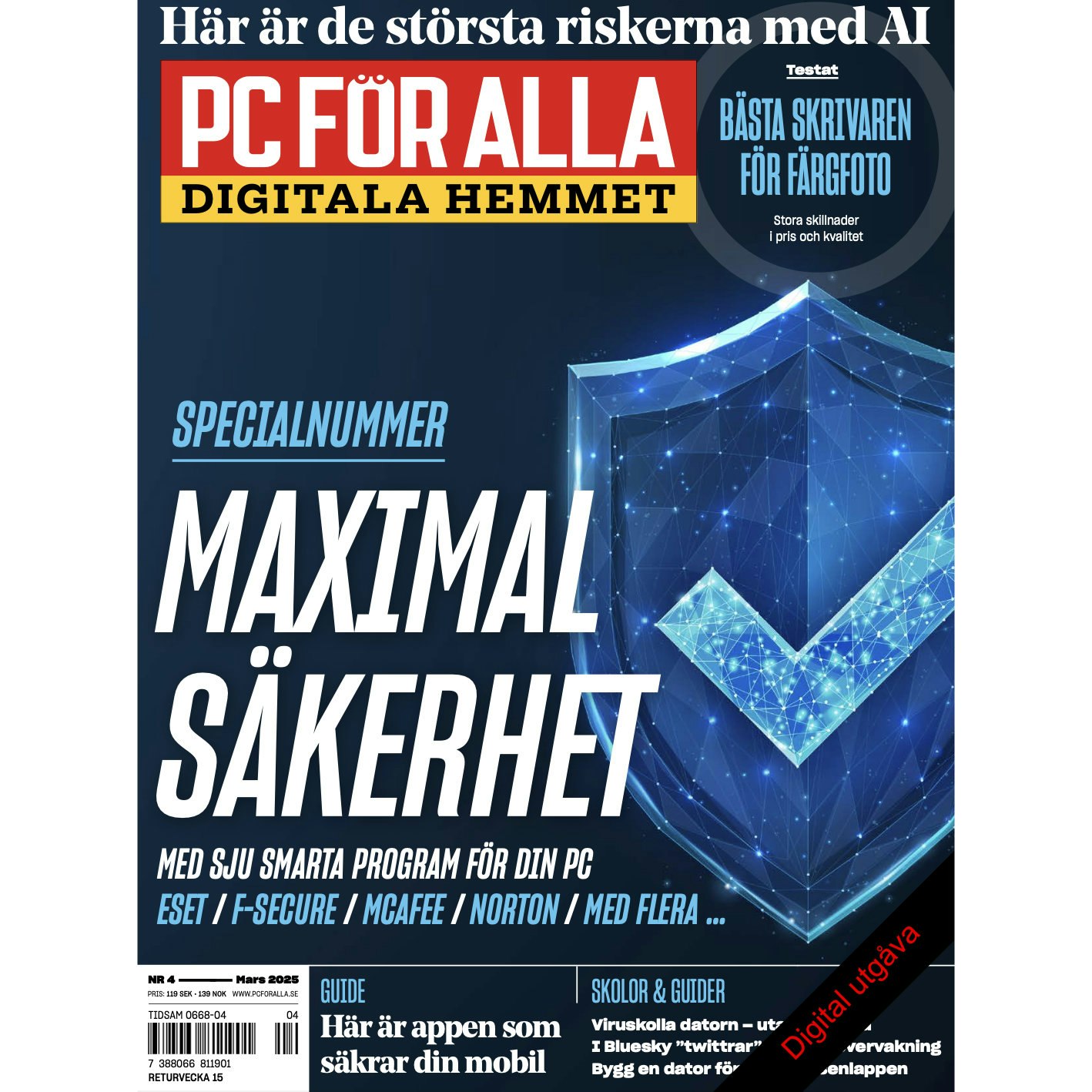 PC för Alla 4, 2025 – Tema: Säkerhet 2025