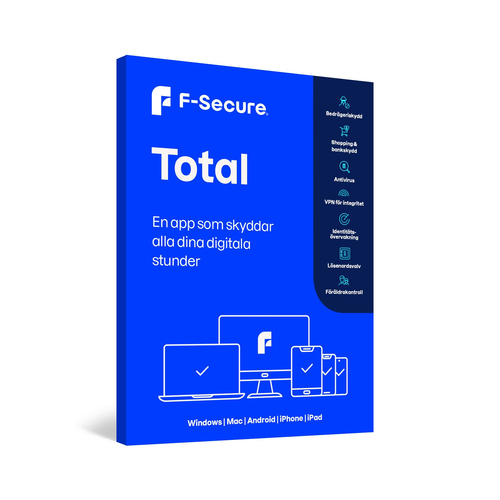 12 nr av PC för Alla + F-Secure Total för 5 enheter