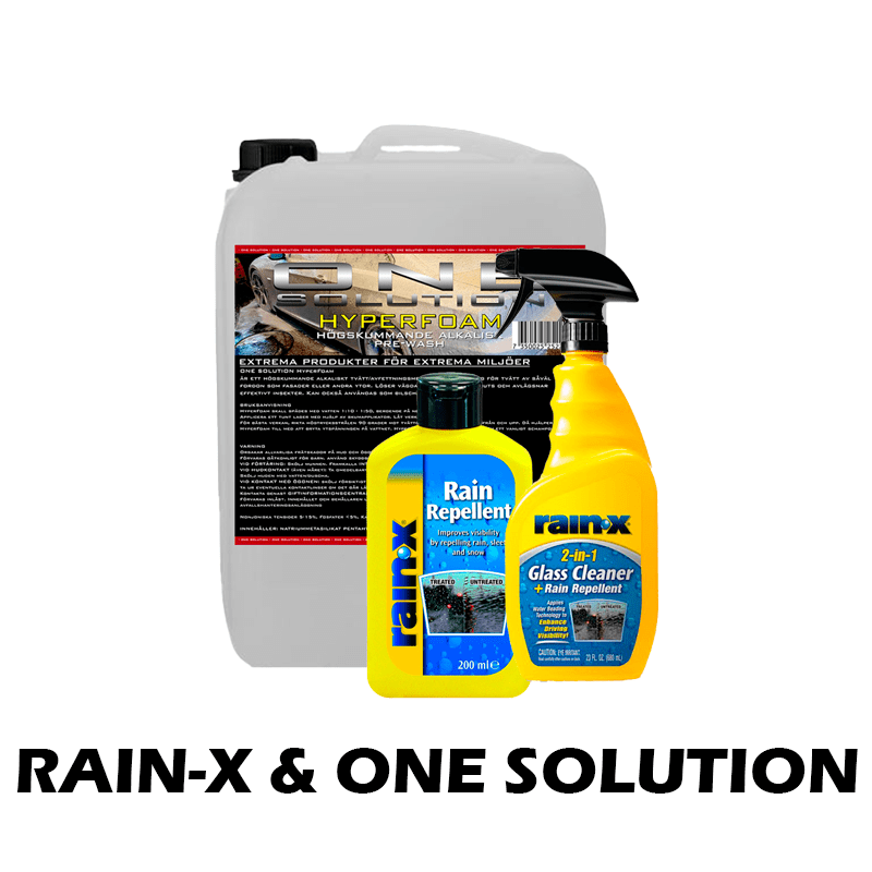 Rain-X & One Solution - TVBODEN