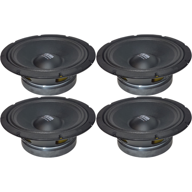 GS Audio Platinum 6.5" 4-Pack