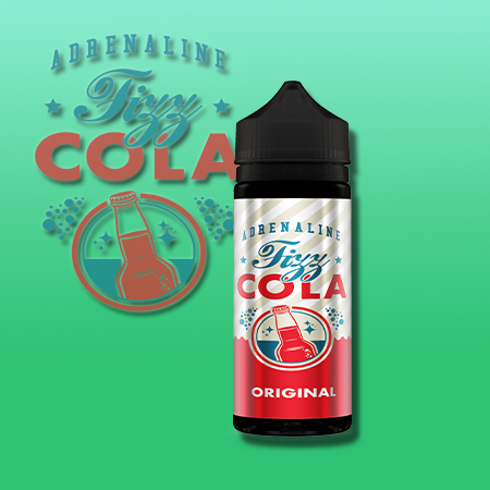 Adrenaline Fizzy Cola Original 100ml