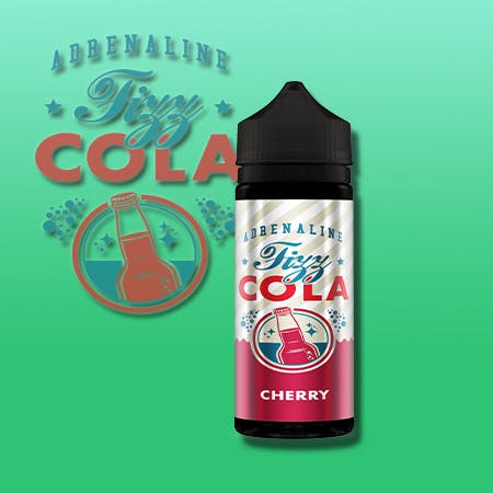 Adrenaline Fizzy Cola Cherry 100ml