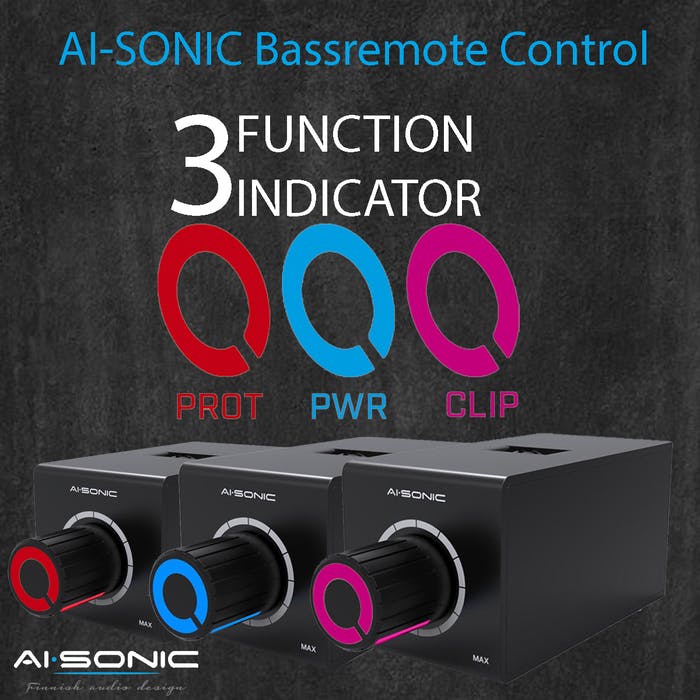 AI-Sonic S-Bass Knob remote