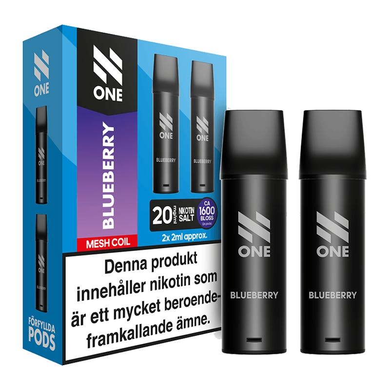 N-ONE Mesh Pods Blueberry 2-Pack