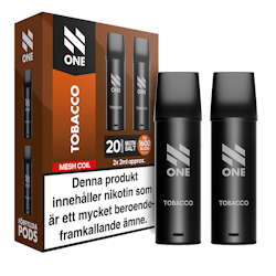 N-ONE Mesh Pods Tobacco 2-Pack