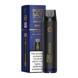 POD SALT Origin 600 True Tobacco