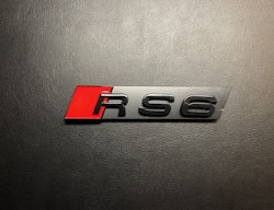 Audi RS6 emblem till grillen