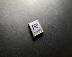 Volvo R design emblem