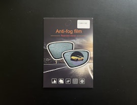 Anti-fog film till speglarna 9.5 x 9.5cm