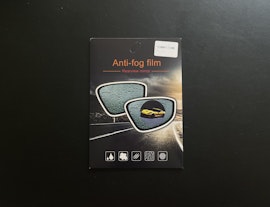 Anti-fog film till speglarna 9.5 x 13.5 cm