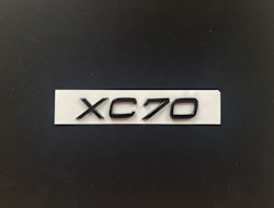 Volvo XC70 emblem i svart