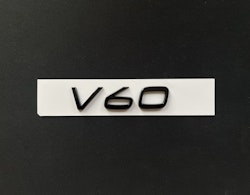 Volvo v60 emblem i svart