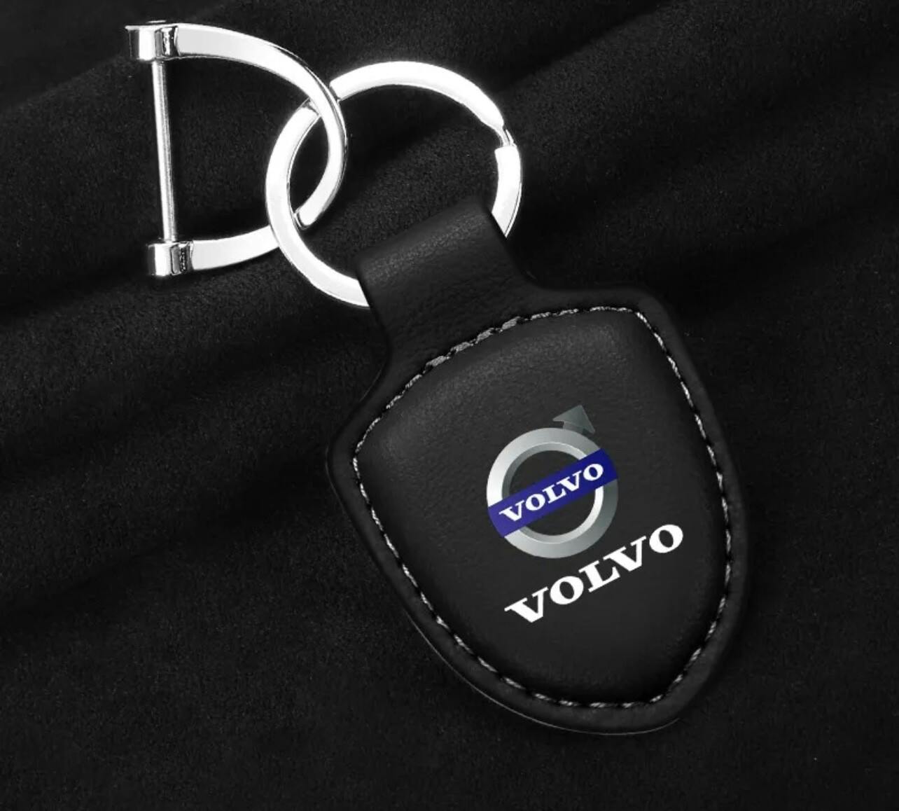 Volvo nyckelring läder - Biltillbehör Sverige AB, Org.num: 559374-8378