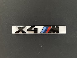 BMW X4M emblem i svart