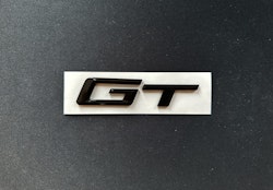BMW GT emblem i svart