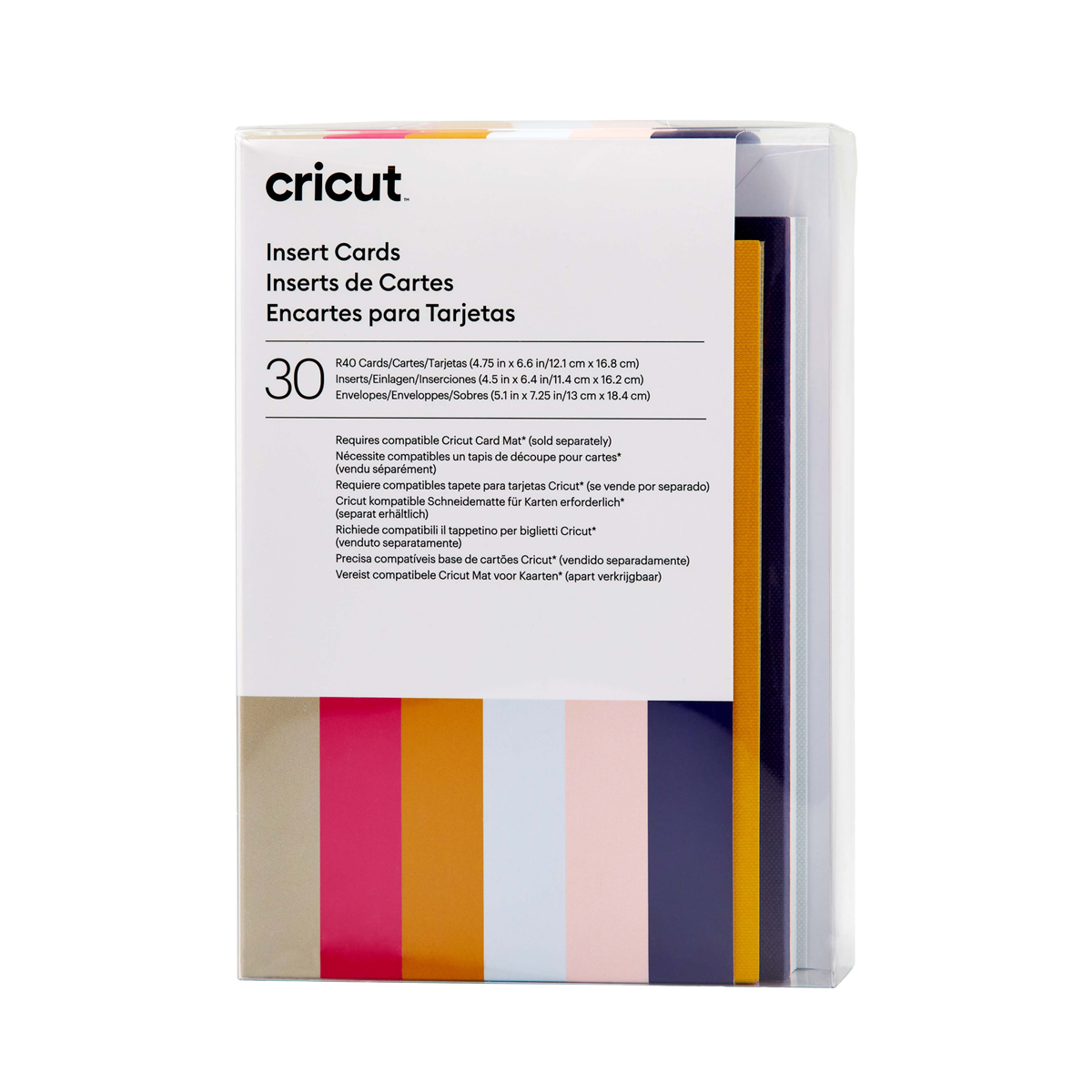 Cricut Insert Cards Sensei R40 (12,1 cm x 16,8 cm) 30-pack