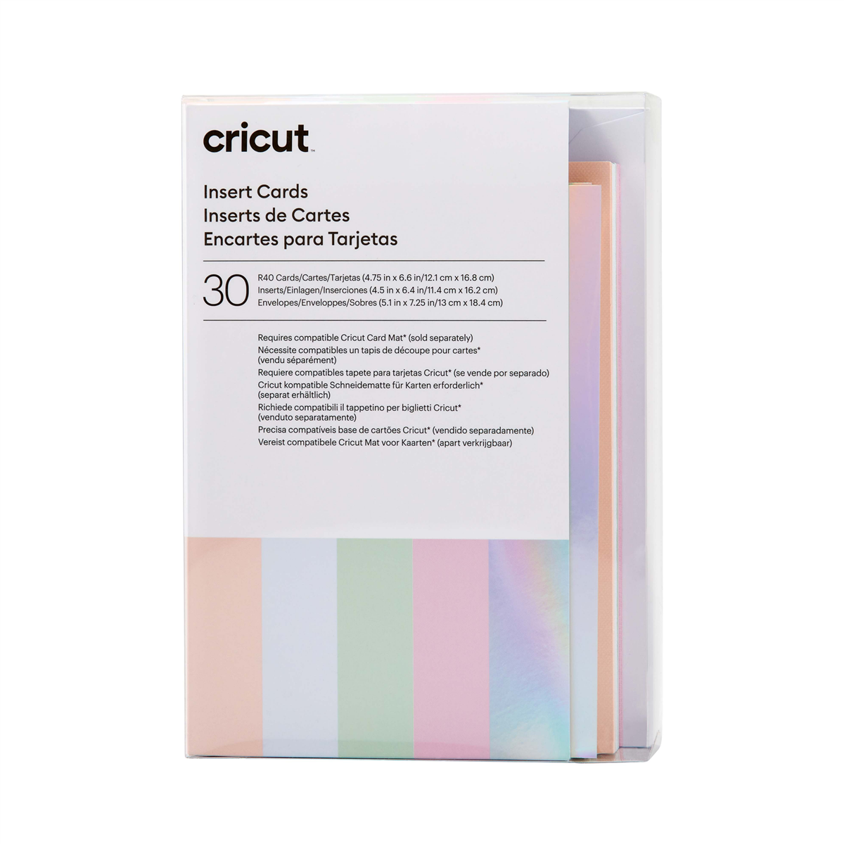 Cricut Insert Cards Princess R40 (12,1 cm x 16,8 cm) 30-pack