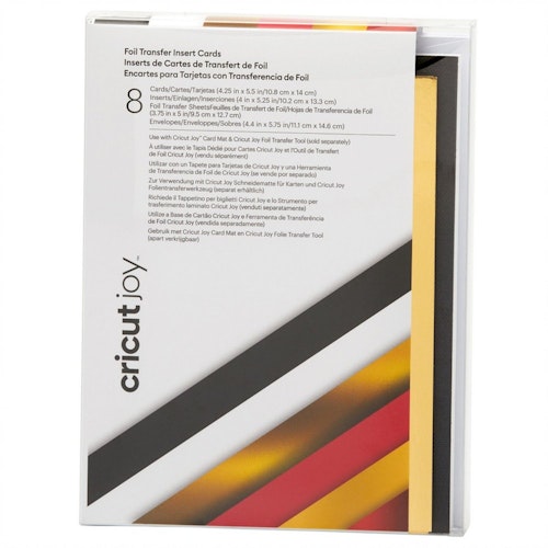 Cricut Joy Insert Cards FOIL Royal Flush A2 (10,8 cm x 14 cm) 8-pack
