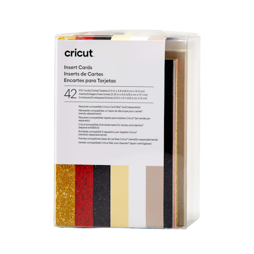 Cricut Insert Cards Glitz & Glam R10 (8,9 cm x 12,4 cm) 42-pack