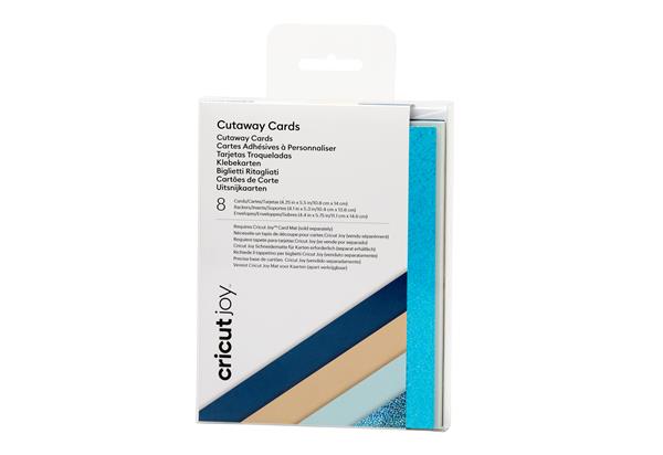 Cricut Joy cut-away card marina sampler 10,8 cm x 14 cm (10 pieces)