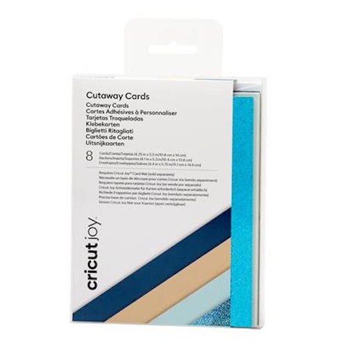 Cricut Joy cut-away card marina sampler 10,8 cm x 14 cm (10 pieces)