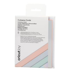 Cricut Joy cut-away card pastel sampler 10,8 cm x 14 cm (10 pieces)