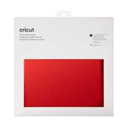 Cricut Transfer Foil Sheets 30x30cm 8 sheets (Red)