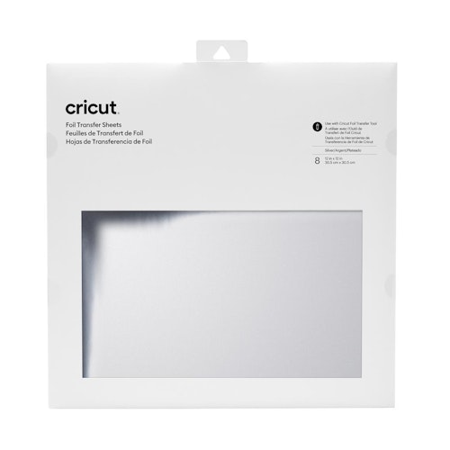 Cricut Transfer Foil Sheets 30x30cm 8 sheets (Silver)